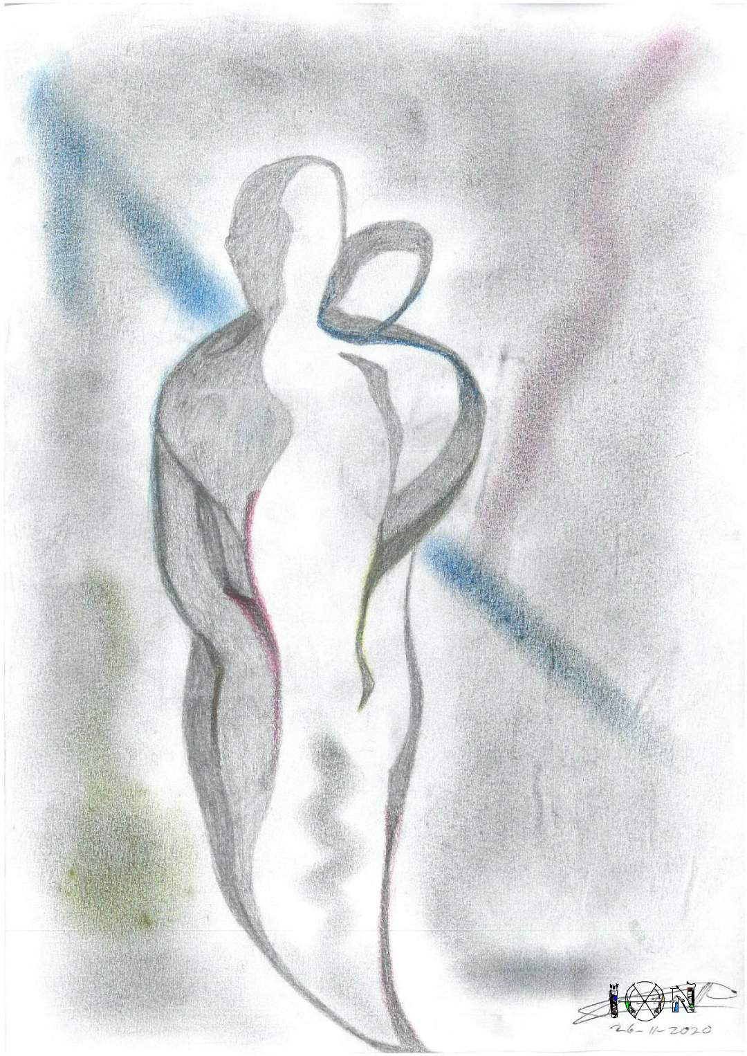 a picture of art work by artist inotila nghaamwa