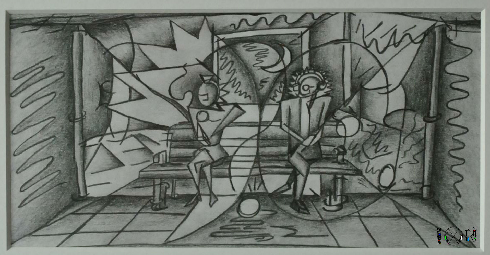 a picture of art work by artist inotila nghaamwa