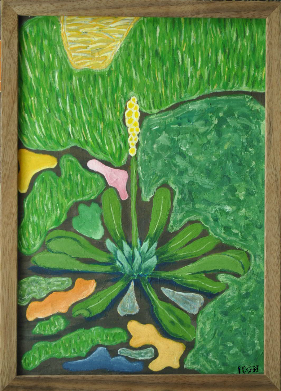 a picture of art work by artist inotila nghaamwa