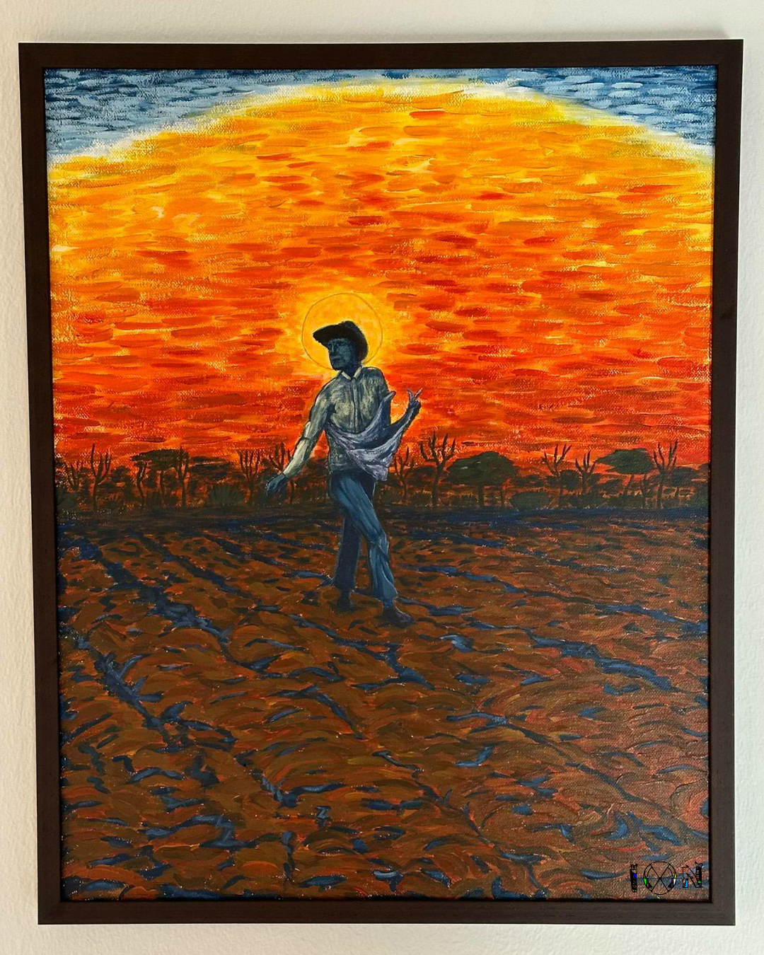 a picture of art work by artist inotila nghaamwa