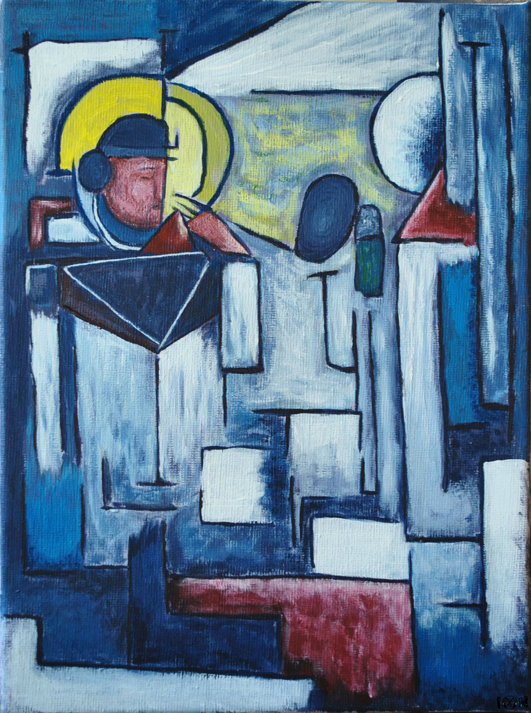 a picture of art work by artist inotila nghaamwa