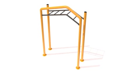 Monkey bar para ejercicio físico tipo calistenia.