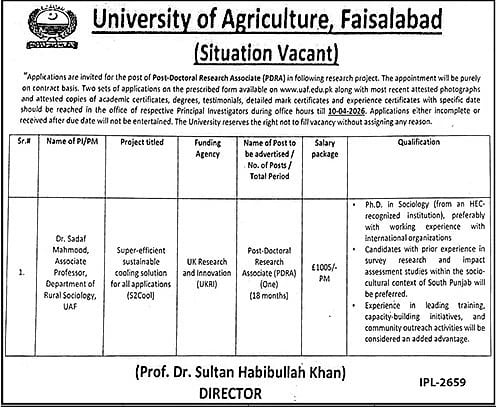 job advertisement image