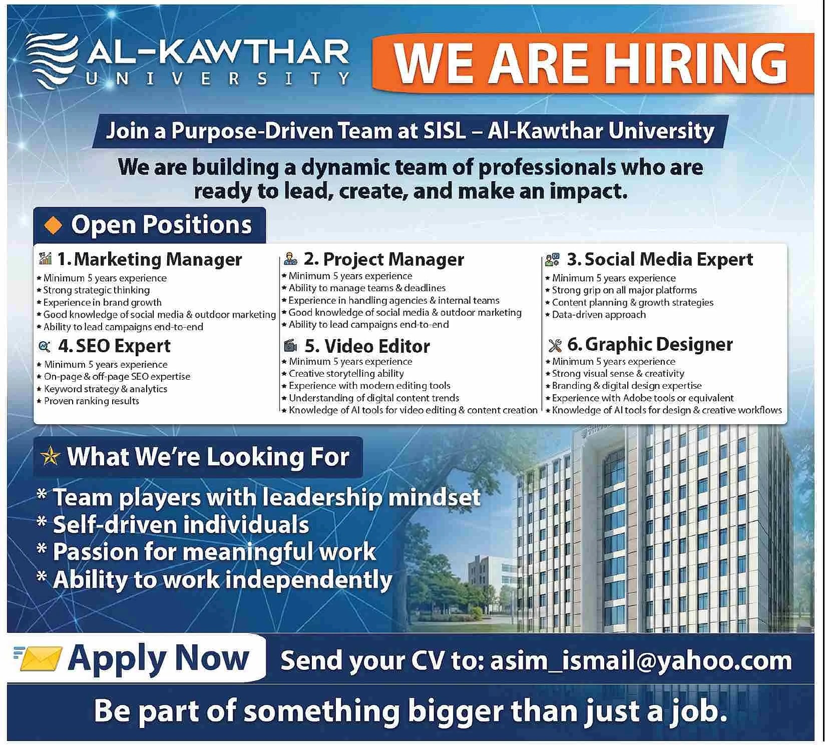 job advertisement image