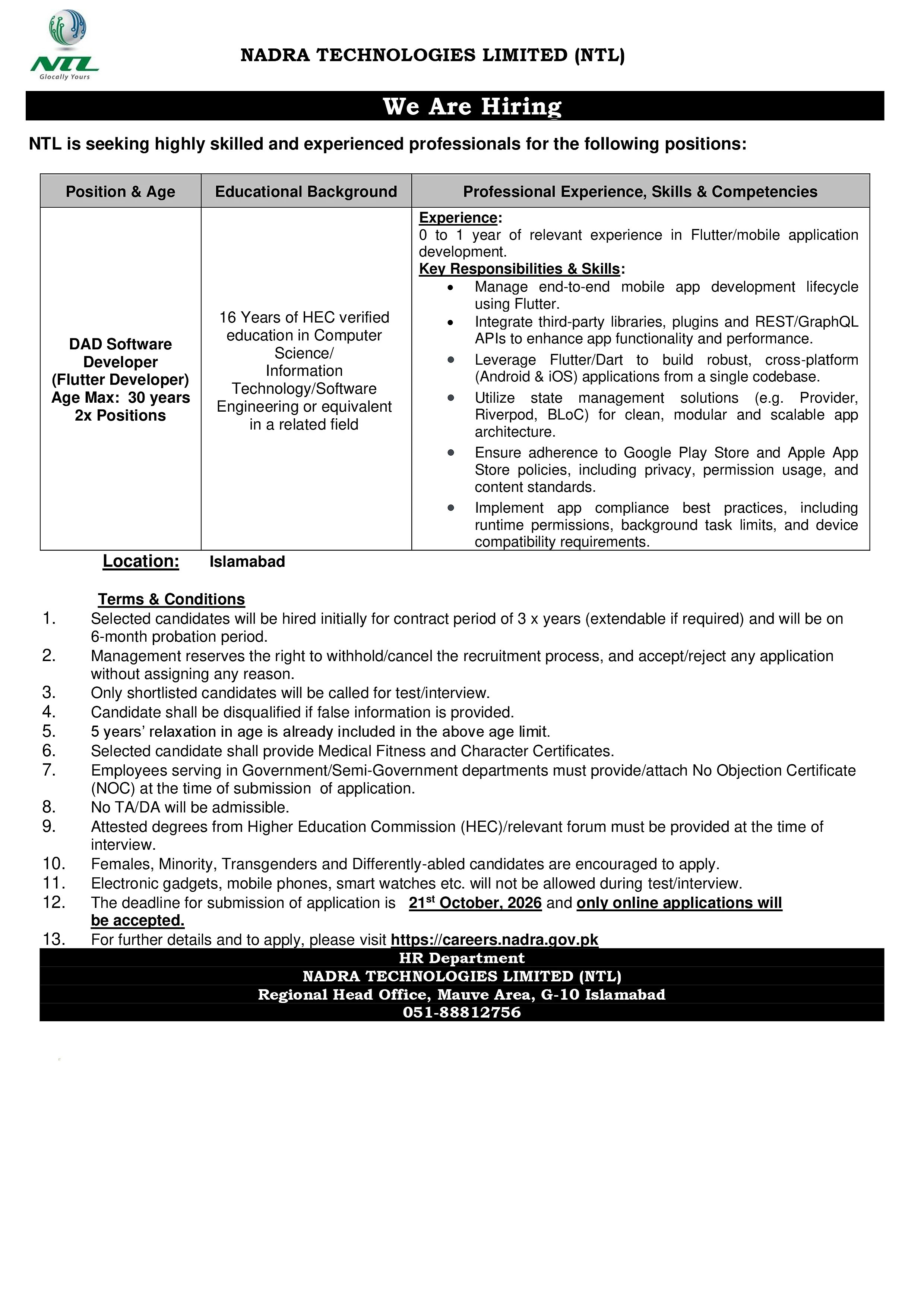 job advertisement image