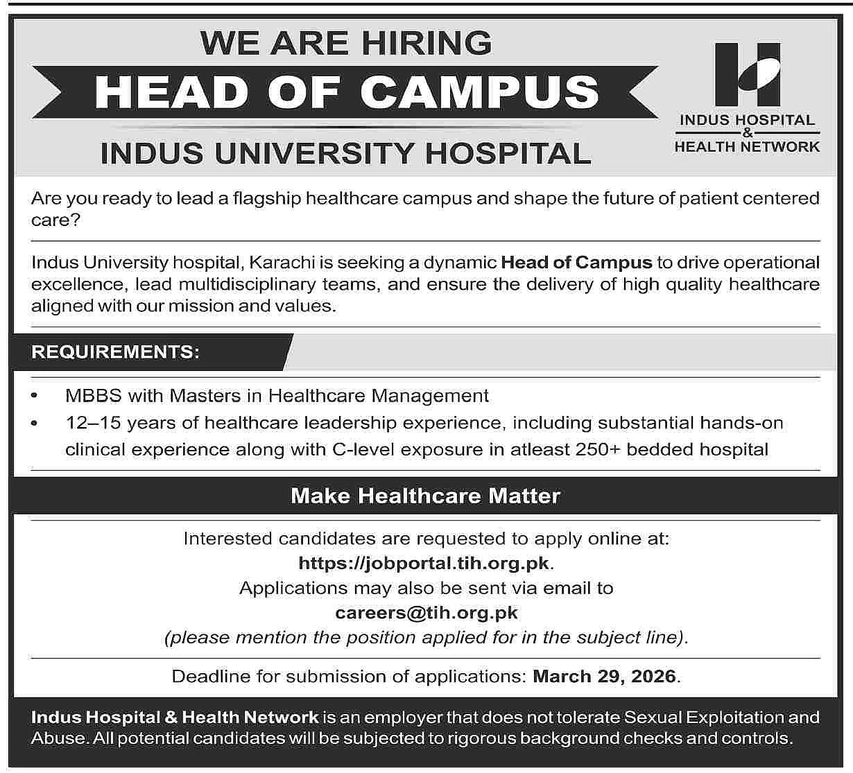 job advertisement image