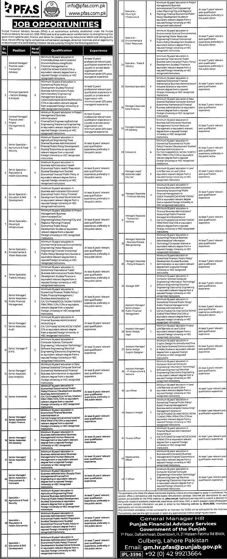 job advertisement image