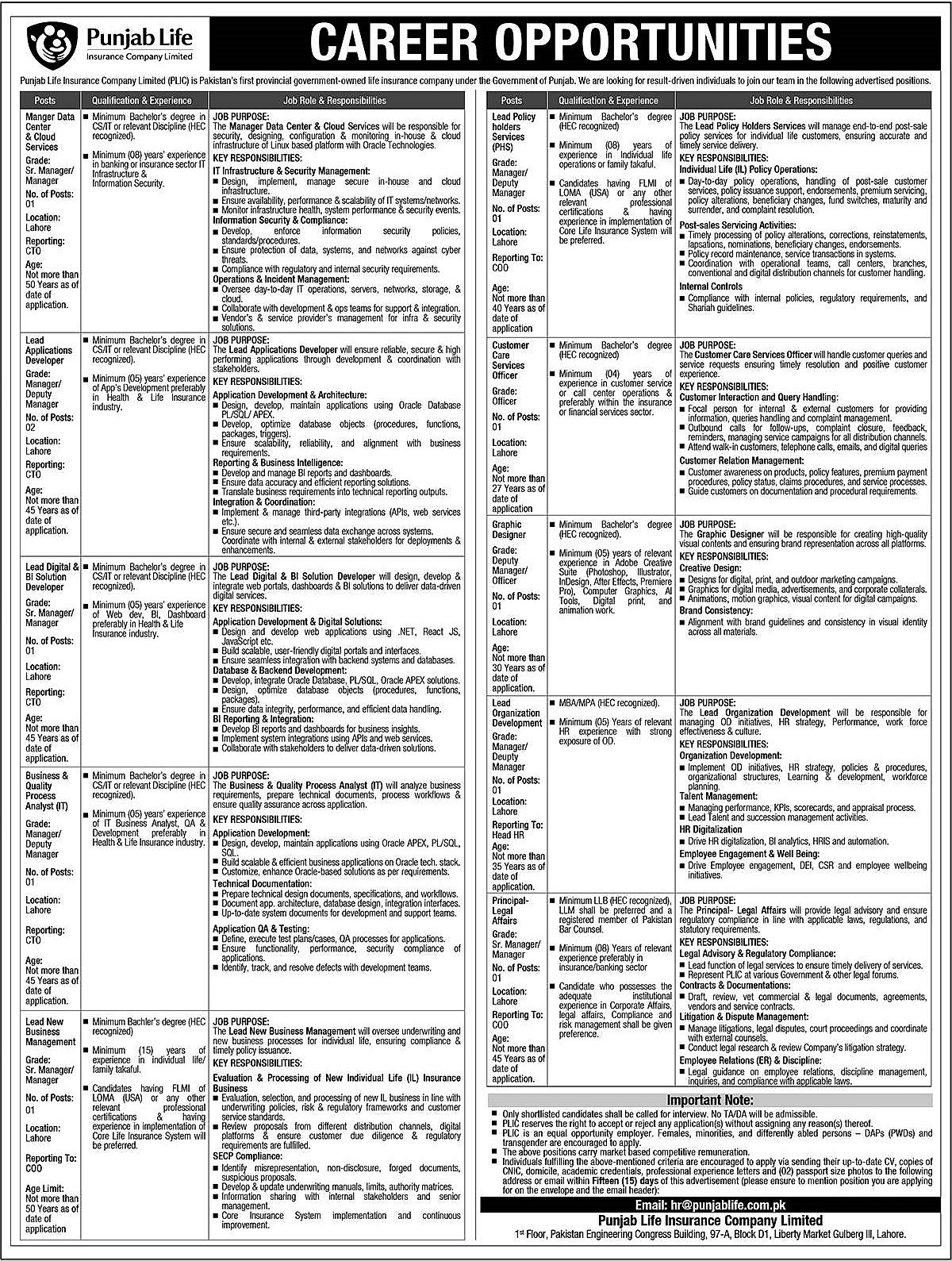 job advertisement image