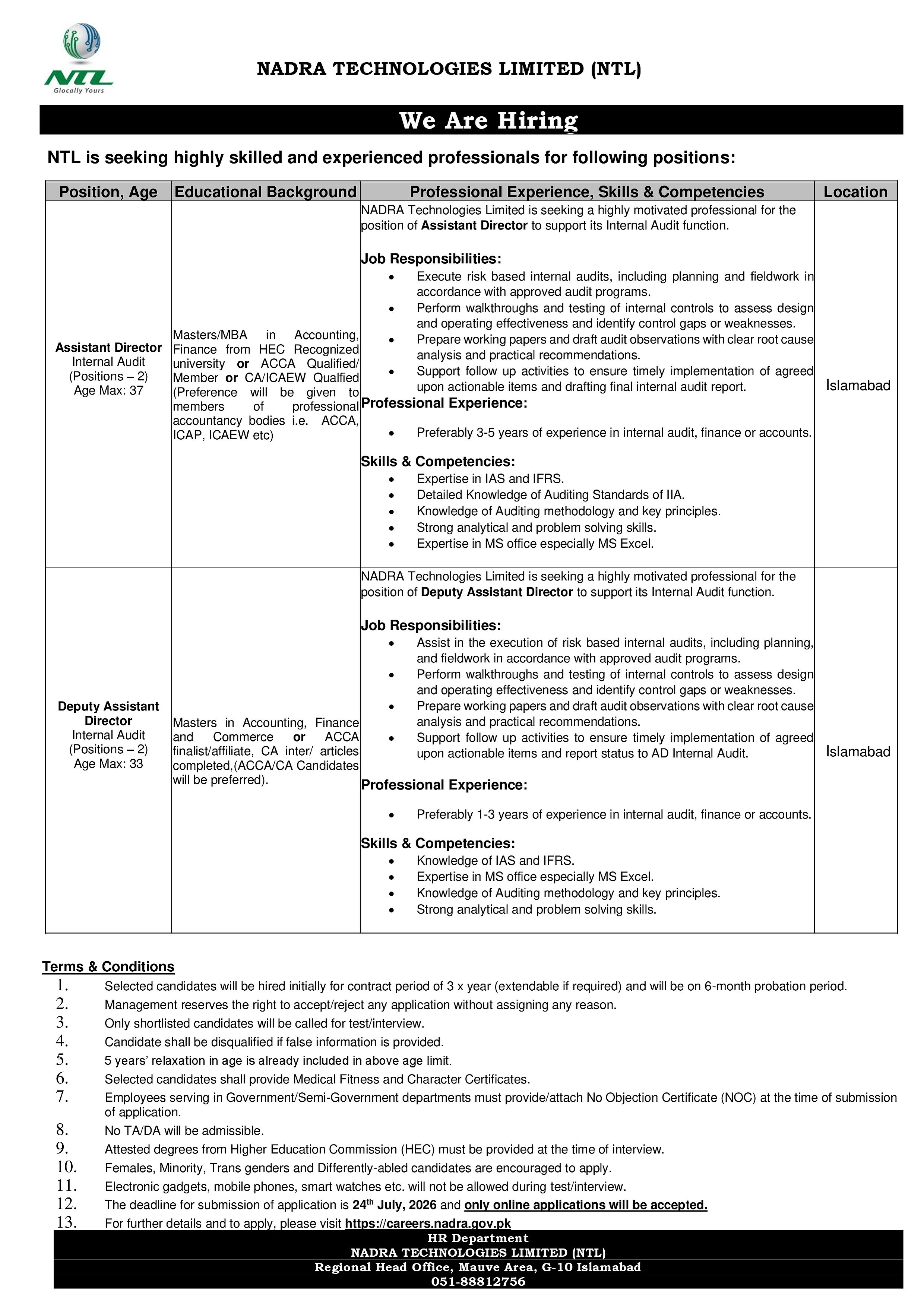 job advertisement image