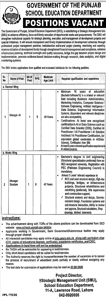 job advertisement image