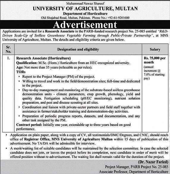 job advertisement image
