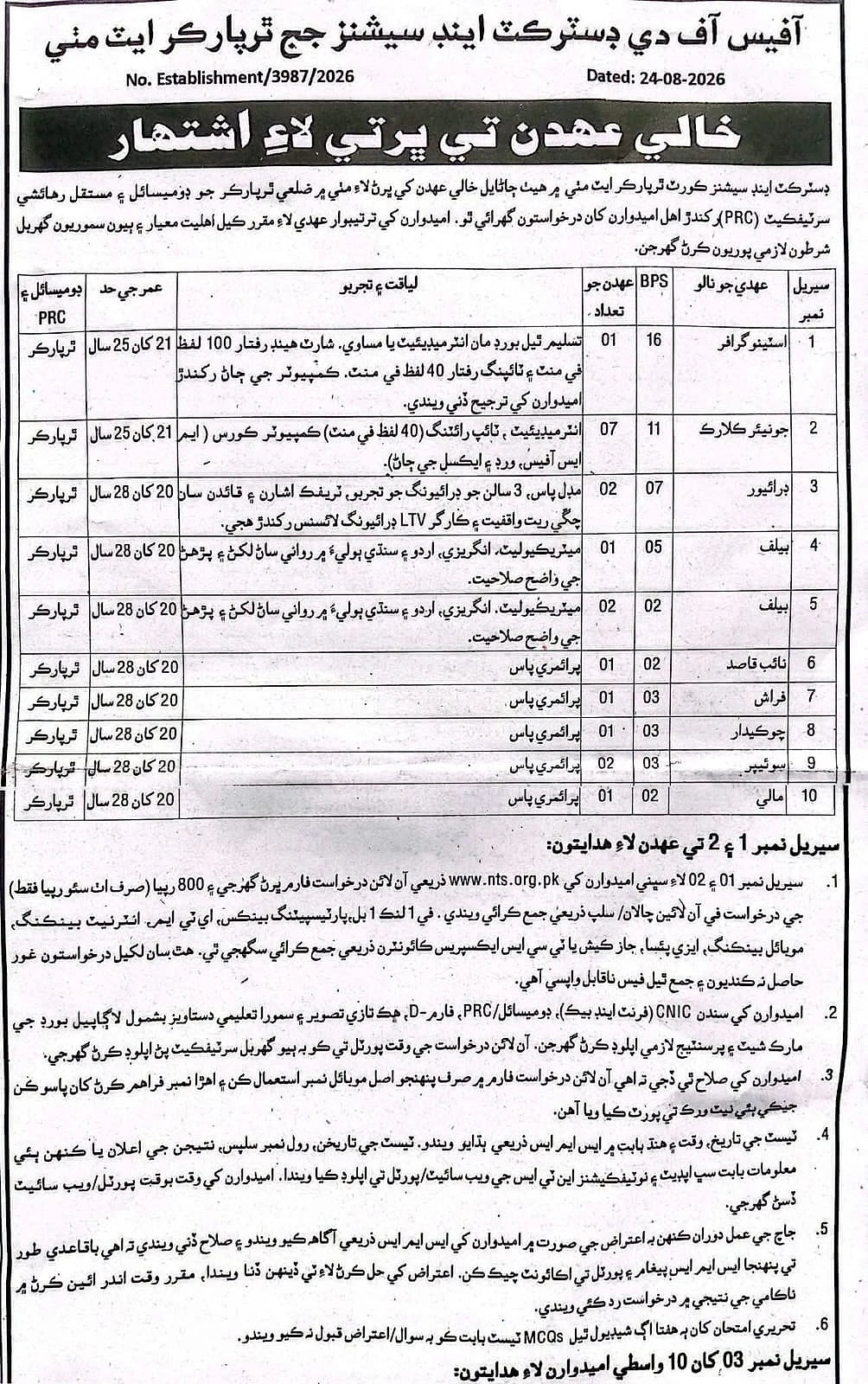 job advertisement image