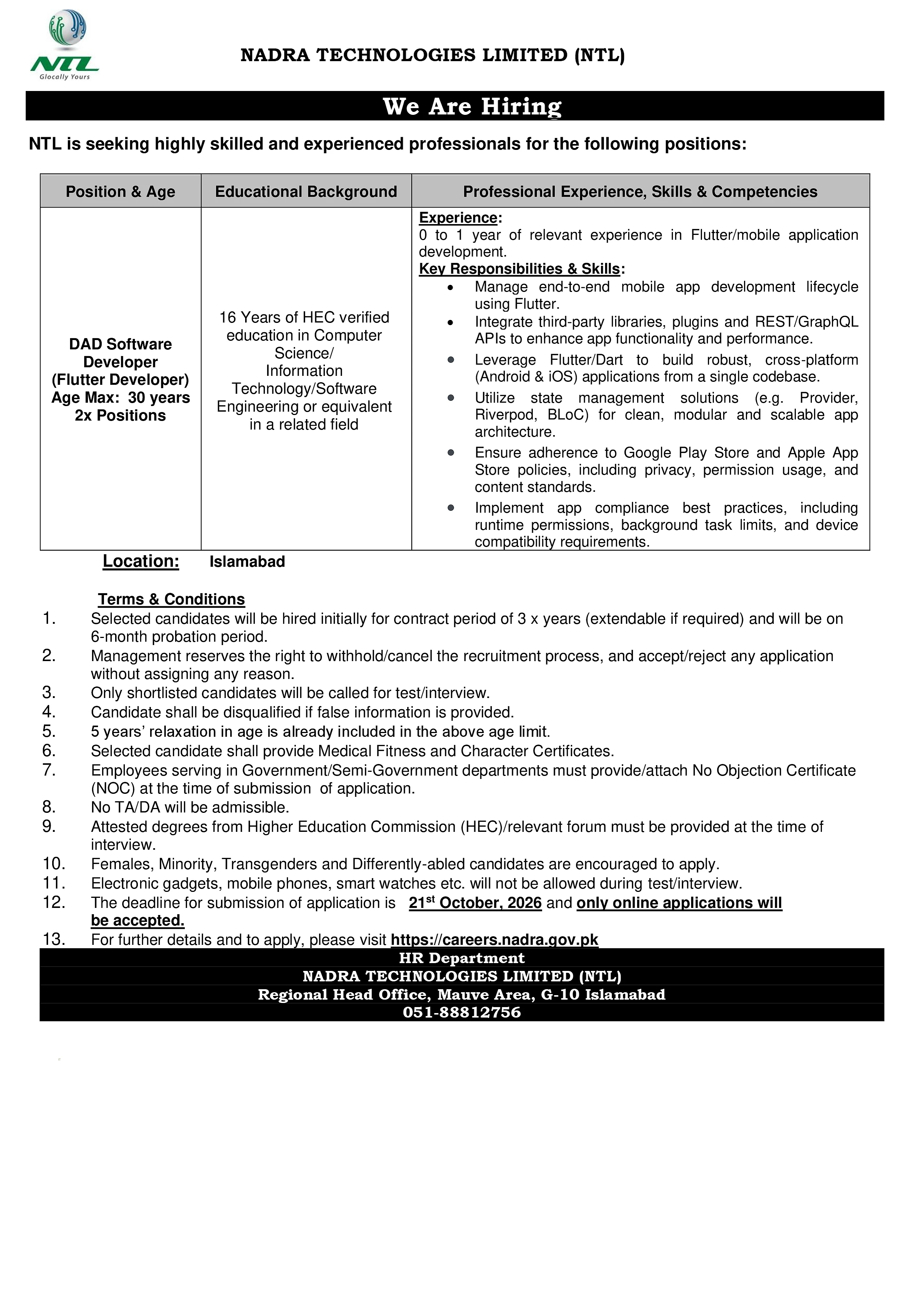 job advertisement image