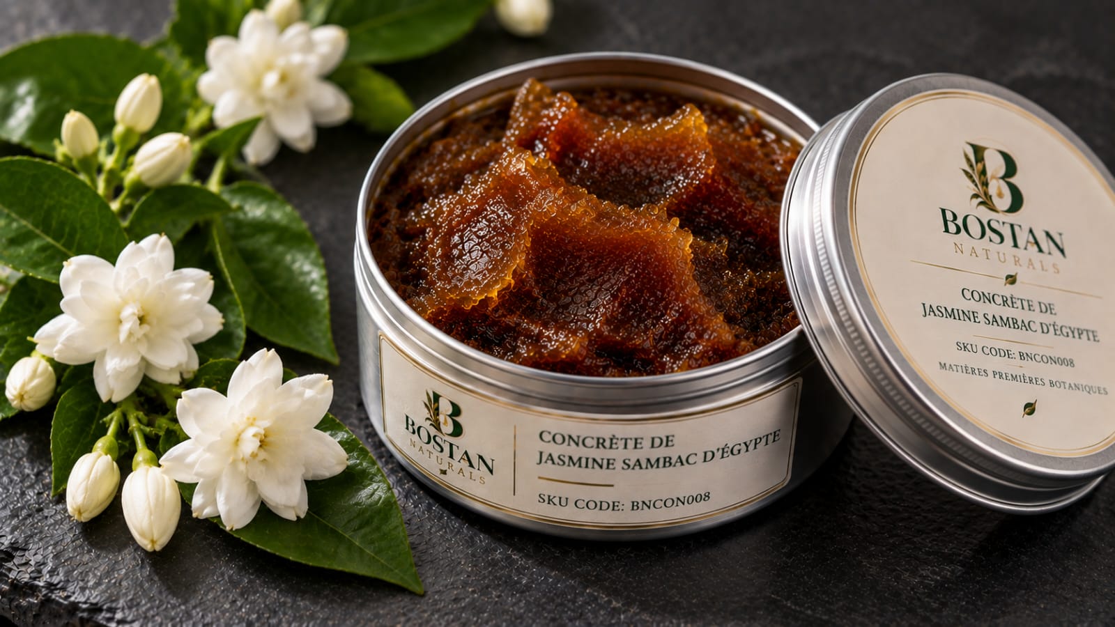 Concrète de Jasmine Sambac d'Égypte
