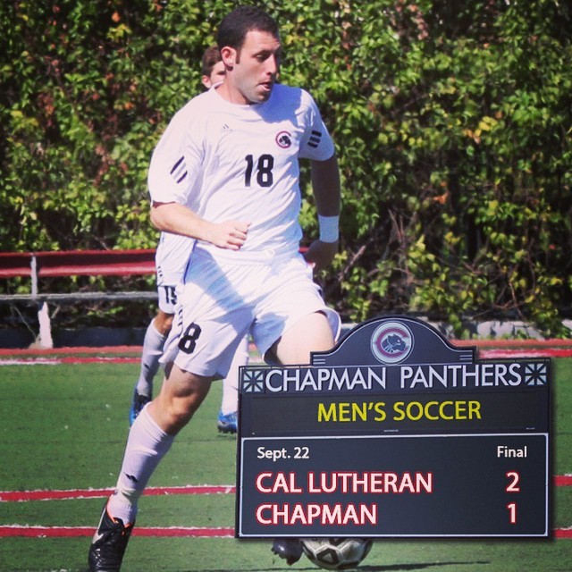 Photo: Gabe Recht-Appel scored the team's only goal as #Chaptown suffered ...
