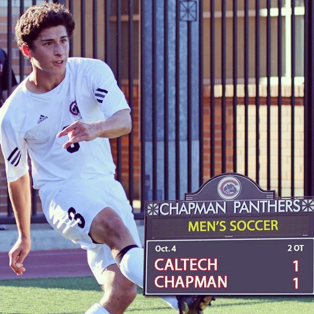 Photo: Men's Soccer ties with Caltech in 2OT! #d3soccer