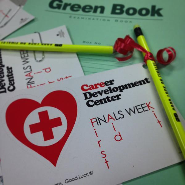 Photo: Stop by AF303 for your FREE #finals week #FIRSTAID kit!! Good luck ...