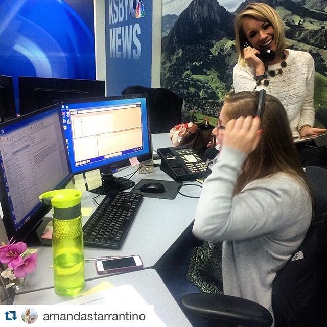 Photo: This just in! Two #ChapmanAlum working together to bring you the la...