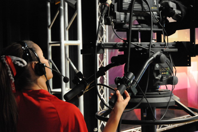 Photo: Television & Broadcast Journalism Students ...