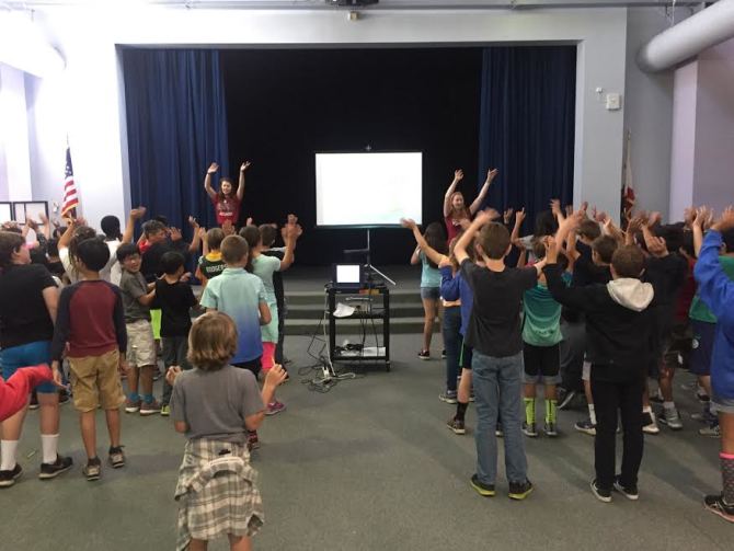 Photo: Kids wise up about water pollution, with a litt...