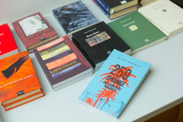 Photo: Professor Alicia Kozameh's European Book Tour