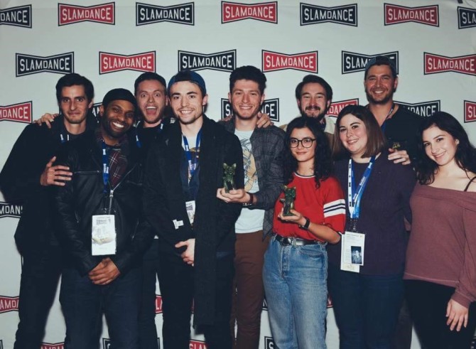 Photo: First Major Feature Wins at Slamdance