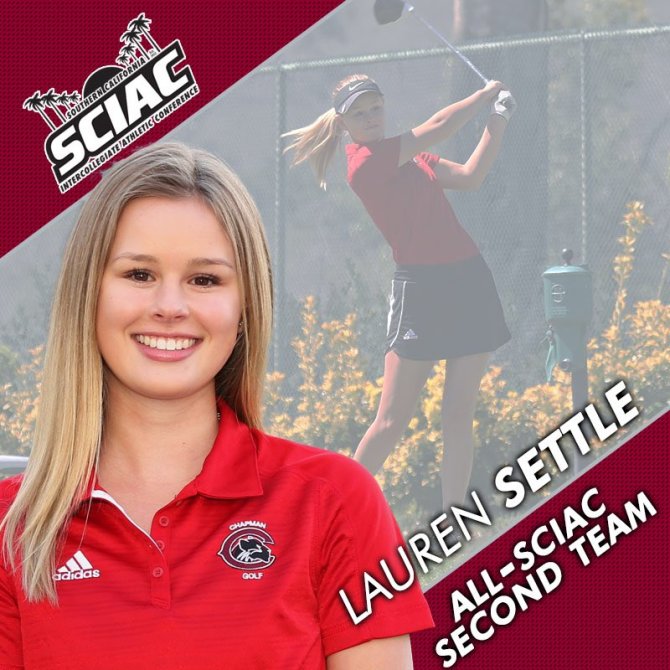 Photo: More All-SCIAC selections! Congrats to golfers Emily Lewis and Laur...