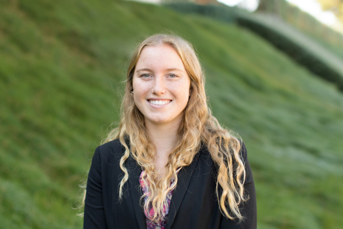 Photo: Internship Spotlight: Katie Page ’18