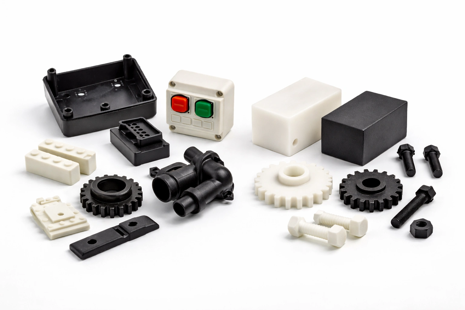 Engineering-grade nylon and ABS plastic for machined parts at Total Plastics Chicago