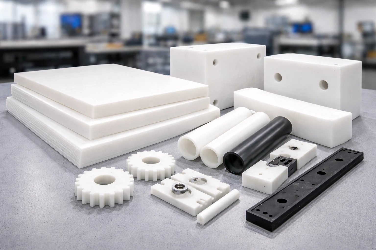 UHMW ultra high molecular weight polyethylene for wear-resistant applications at Total Plastics Chicago