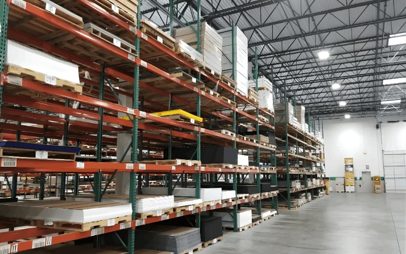 Plastic film slitting, sheeting, and roll-to-roll conversion at Laird Plastics Detroit, MI