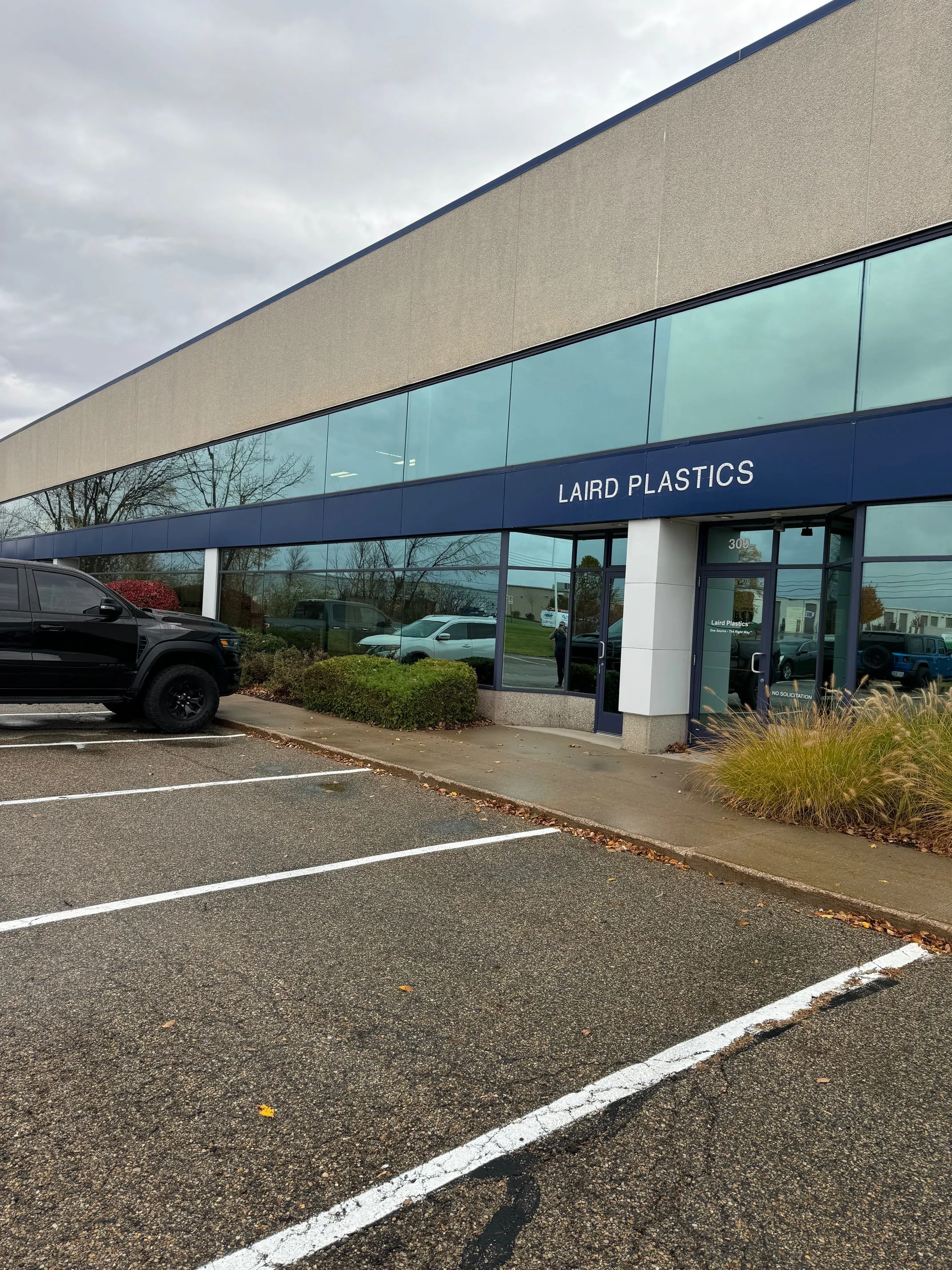 Laird Plastics Grand Rapids branch at 3839 East Paris Ave SE — plastic distributor and custom fabricator in west Michigan