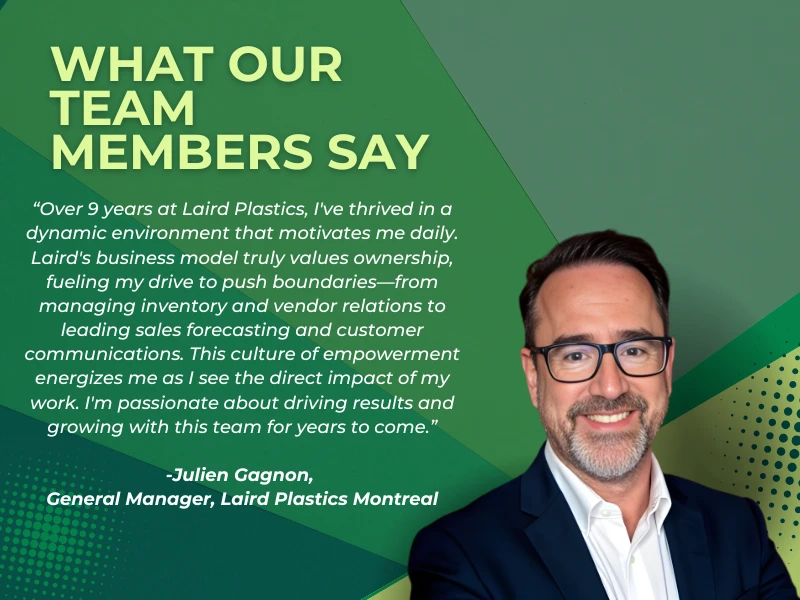 Elevate Your Career at Laird Plastics
