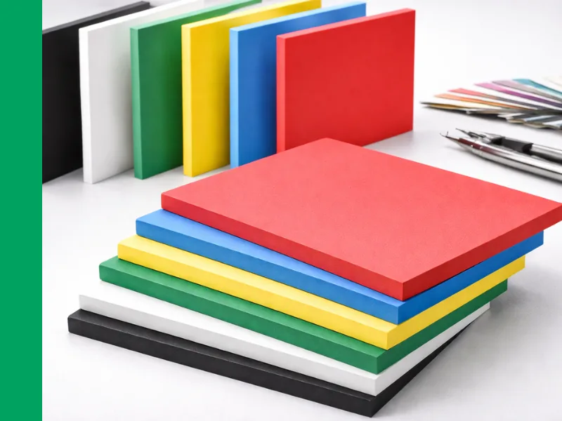 Expanded PVC foam boards and specialty plastic substrates for signage