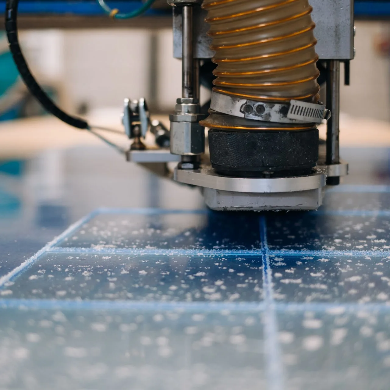 Advanced precision cutting and sawing services for plastic sheets and materials