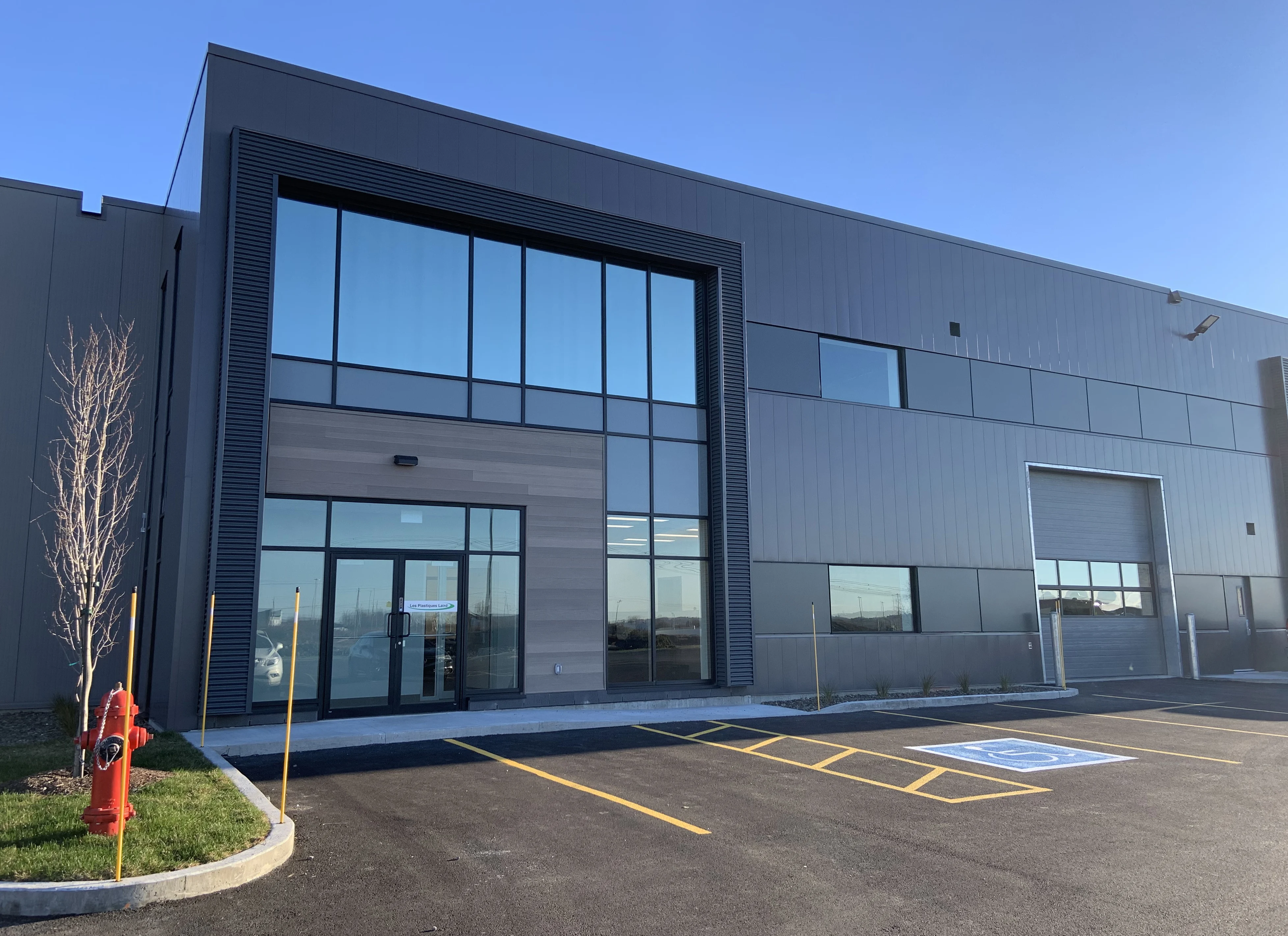 Laird Plastics Quebec City, Quebec warehouse