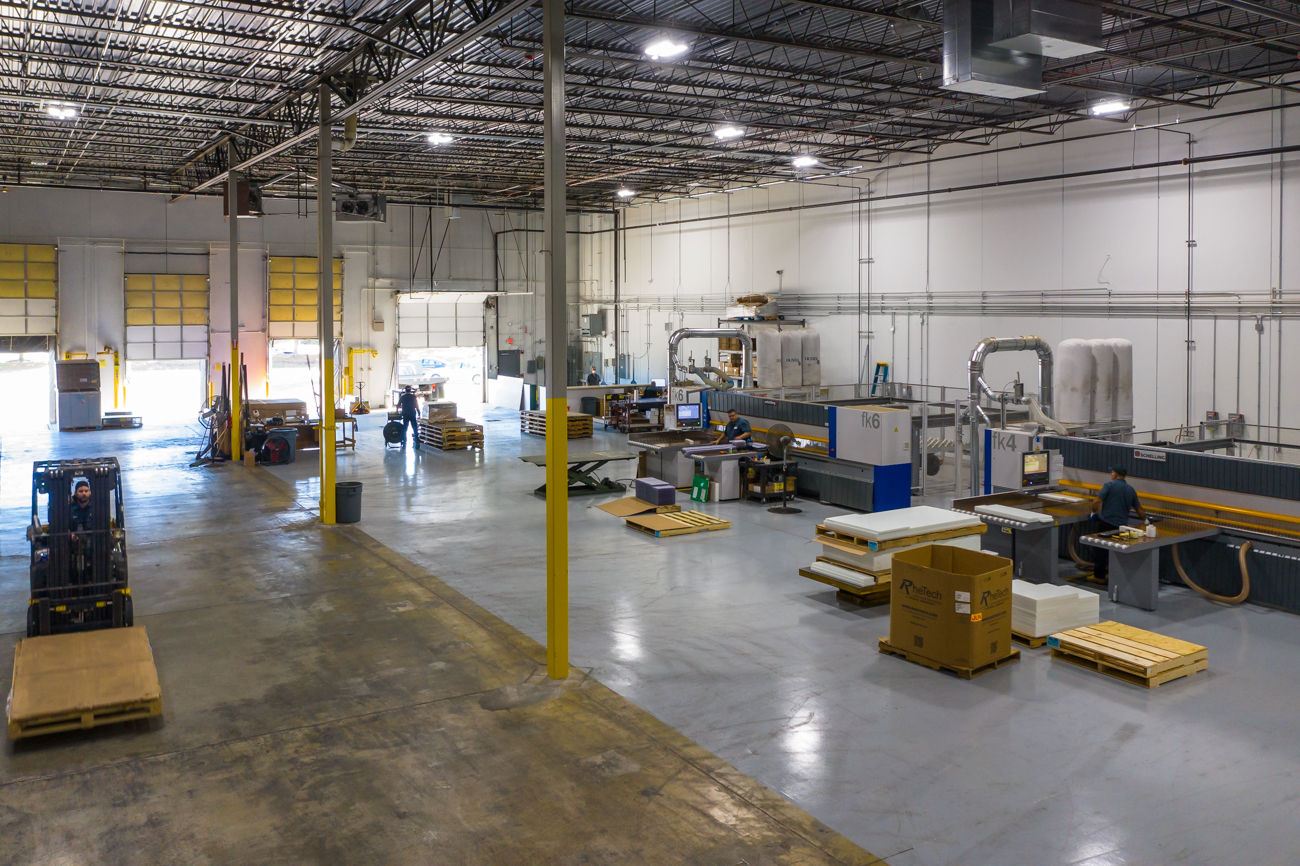 Laird Plastics Pittsburgh location services