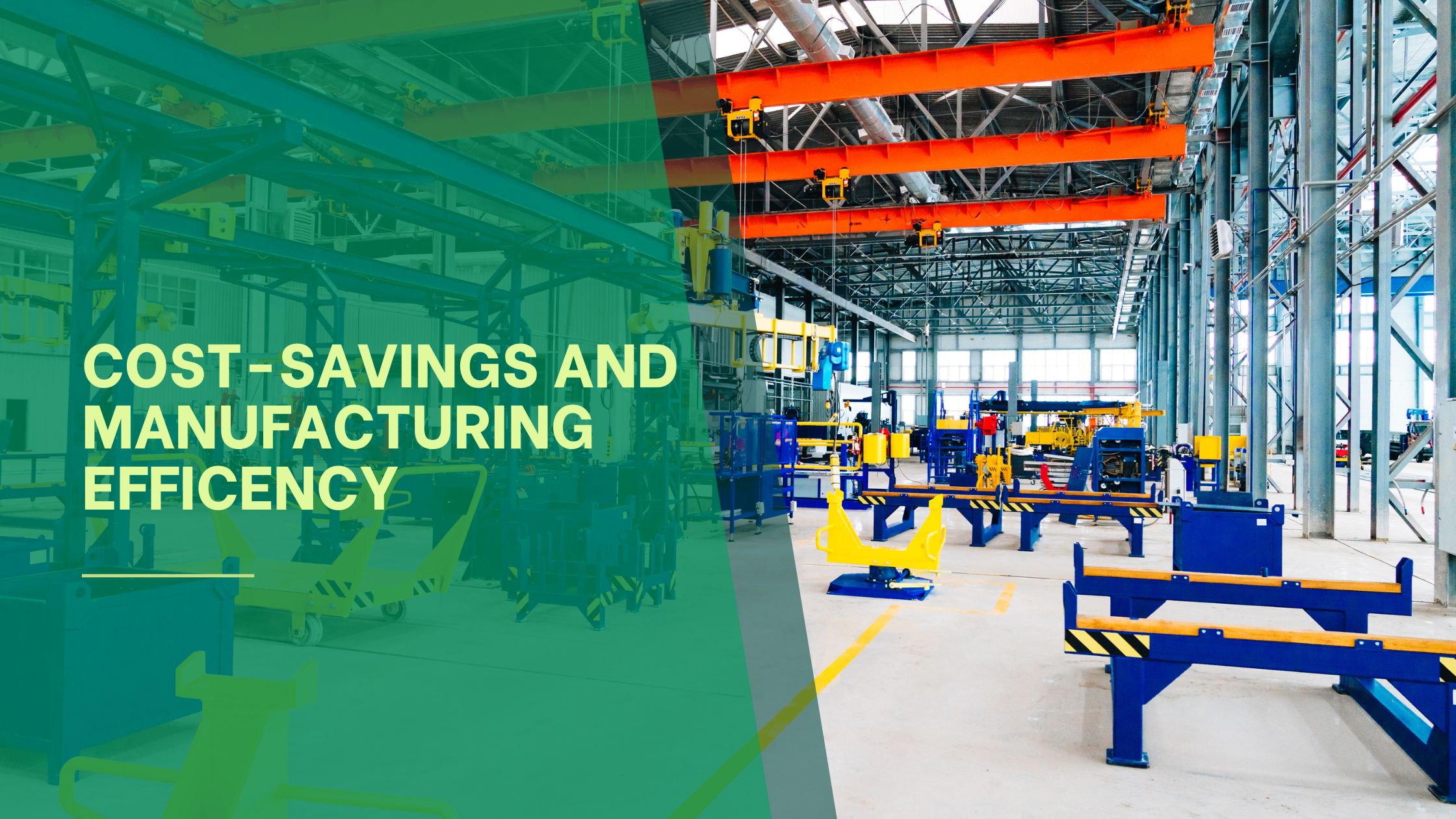 Cost savings machine plastics
