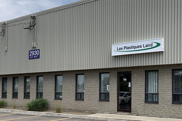 Laird Plastics Quebec City, Quebec warehouse