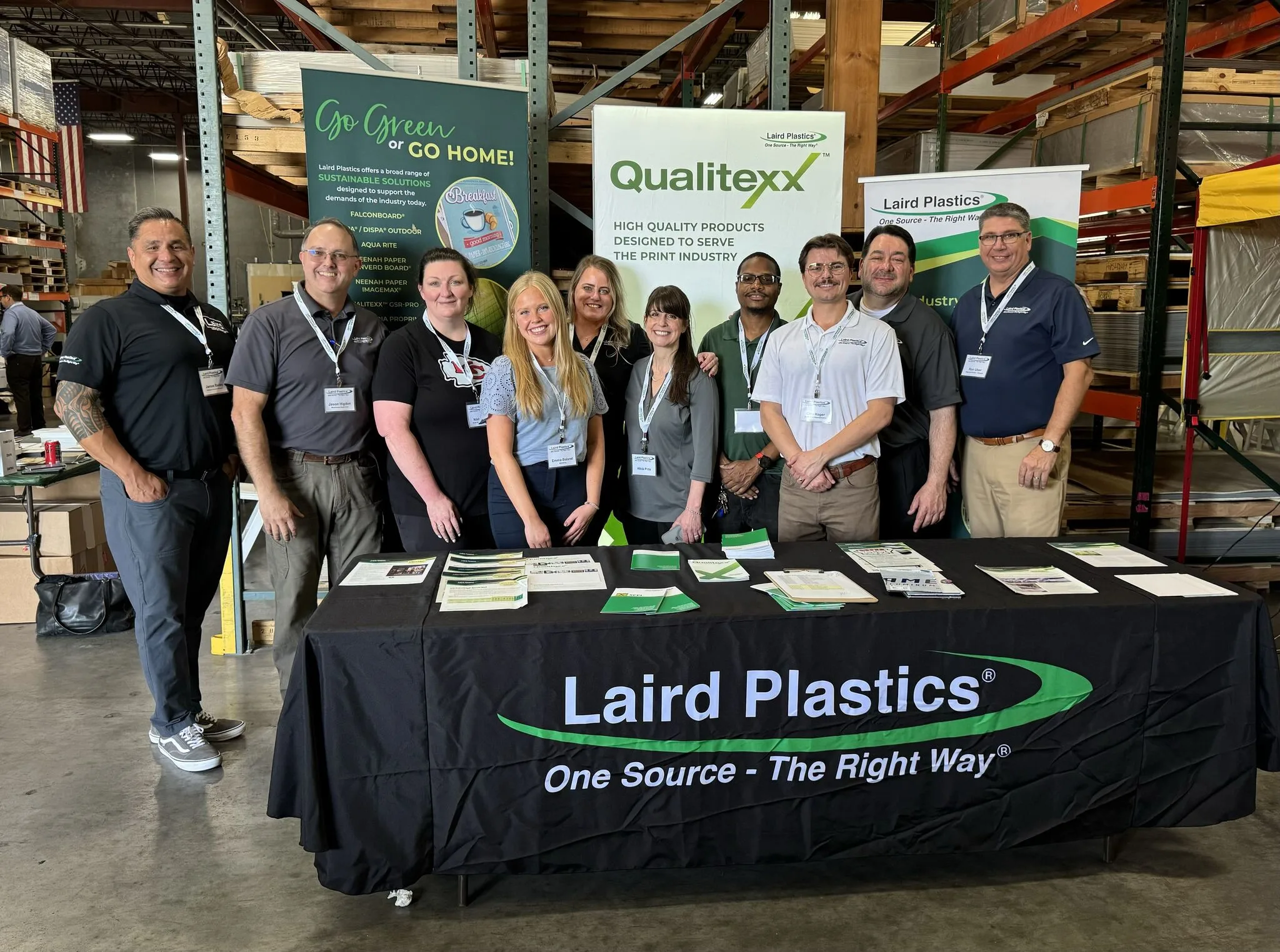 Laird Plastics sales team of material specialists with decades of combined plastics industry experience