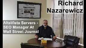 Video: Richard Nazarewicz From AltaVista Servers To SEO Manager At The Wall Street Journal - #128