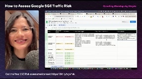 Video: How to Assess SGE Traffic Risk for Your Site