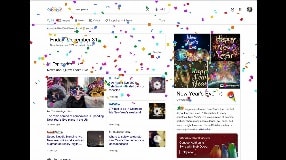 Video: Google Search New Years 2022 Easter Egg