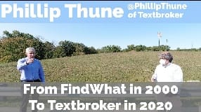 Video: Phillip Thune On The FindWhat Days In 2000 To Running Textbroker in 2020 - Part One - Vlog #102