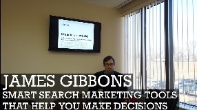 Video: James Gibbons On Smart Search Marketing Tools That Help You Make Decisions - Vlog 166