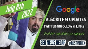 Video: Google Ranking Update, Twitter Nofollows, More On Links, Google Features Come & Go and PPC News