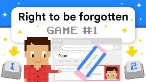 Video: Right to be forgotten interactive video game: Round 1 - Peter