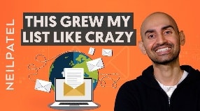 Video: How I grew my email subscriber list to 873,049 subscribers