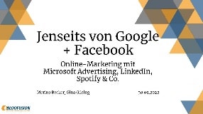Video: Webinar-Aufzeichnung: Online-Marketing mit Microsoft Advertising, LinkedIn & Co. (30.09.2022)