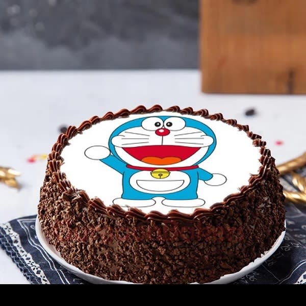Doraemon Cake | Very Easy Doraemon Cake | How To Make Doraemon Cake | Kids  Birthday Cake - YouTube